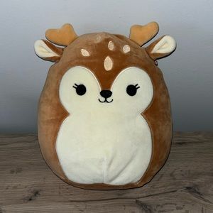 Squishmallow, Deer, Brown